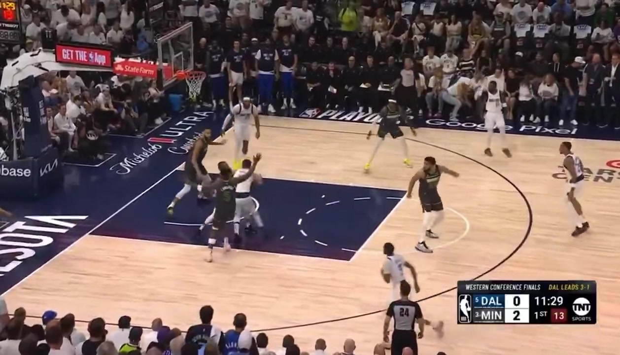 僅僅9分鐘，東契奇就讓西部決賽幾乎徹底失去了懸念！